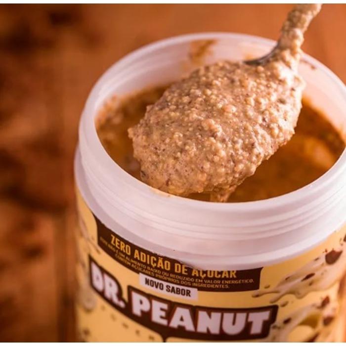 Pasta de Amendoim Dr. Peanut Sabor Chocotine 600g - Pasta de Amendoim Dr.  Peanut Sabor Chocotine 600g - NAO INFORMADO